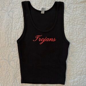 Trojan Black Tank Top